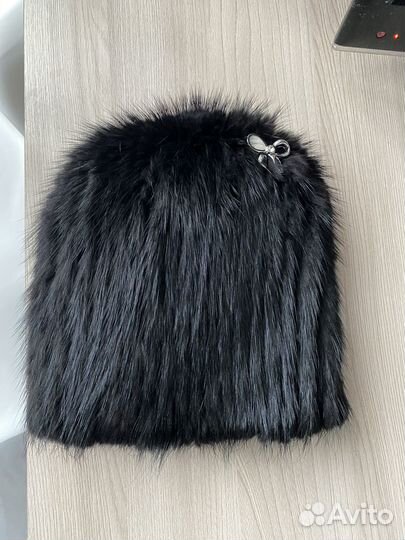 Шапка норковая