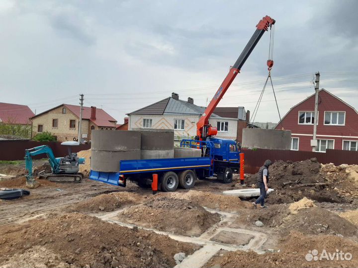 Сливная яма под ключ