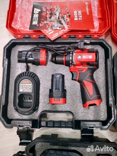 Шуруповерт Balong 60n.m 2акб кейс