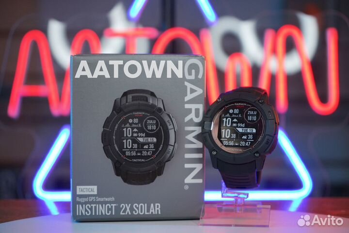 Garmin Instinct 2X Solar Tactical Edition black