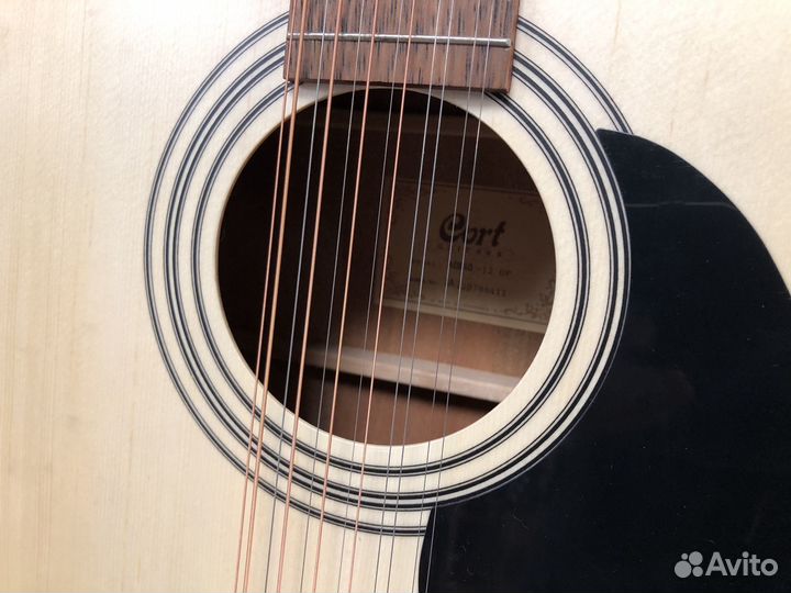 12 струнная гитара Cort AD810-12-OP +чехол