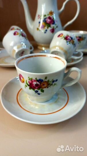 Сервиз кофейный винтаж