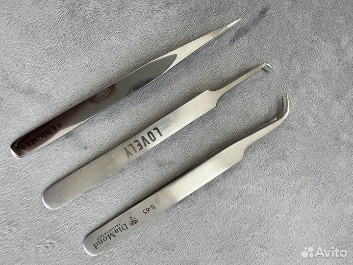 Пинцет для наращивания ресниц