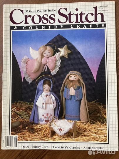 Журнал для вышивания Cross stitch & county crafts