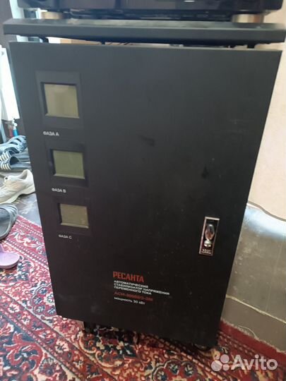 Стабилизатор напряжения ресанта 30квт