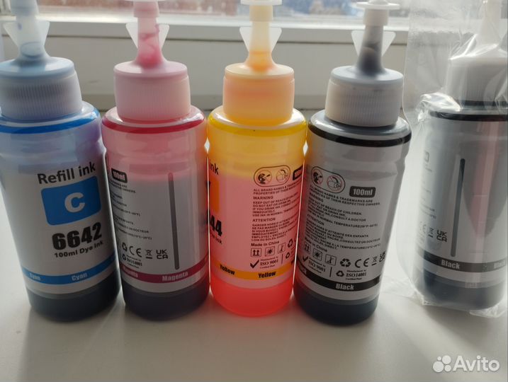 Краска для принтера epson