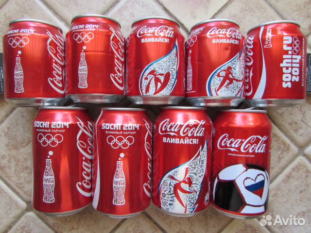 Кока кола, Пепси, пиво сувенирная продукция