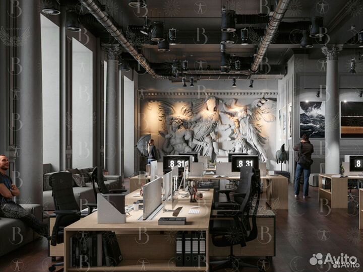 Барельеф Пергамский 4/2м