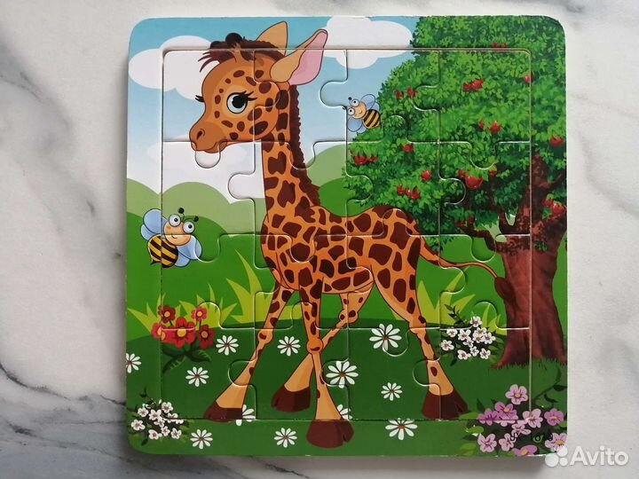 Деревянные пазлы