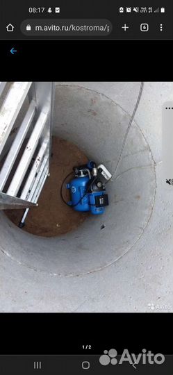 Обустройство скважин на воду, монтаж кессонов