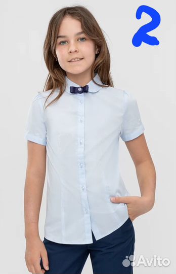Блузка школьная новая разм.164-170