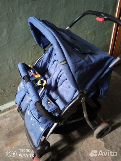 Прогулочная коляска для двойни