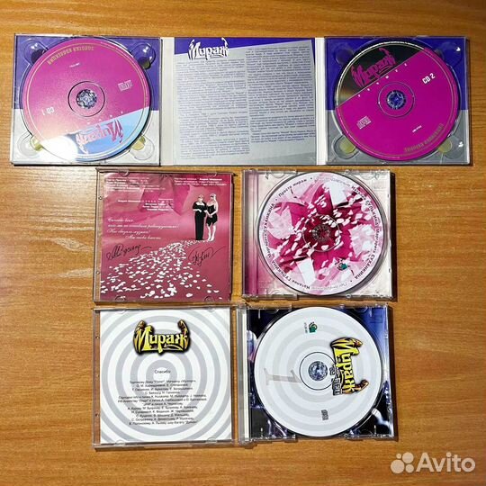 Группа Мираж, CD