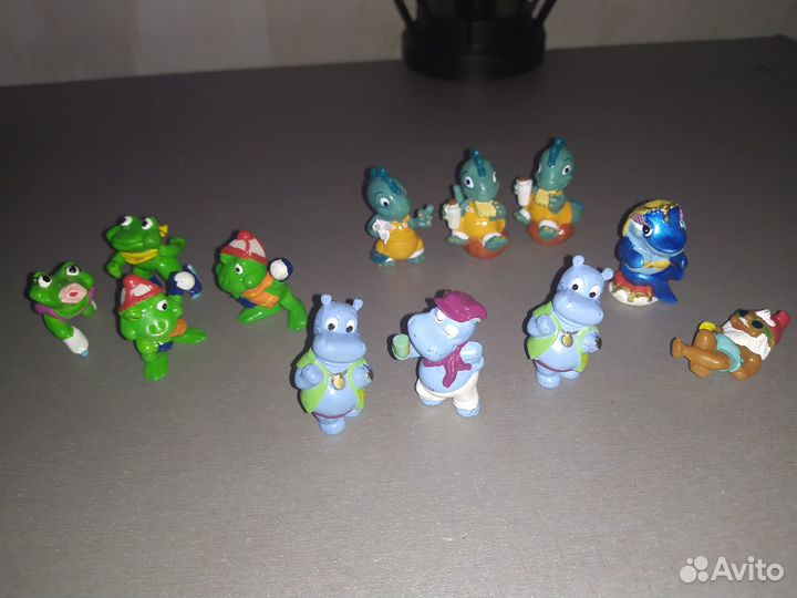 Игрушки из киндера 90х, 12шт