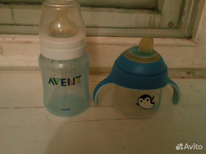 Бутылки для кормления avent