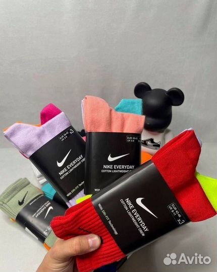 Nike носки цветные