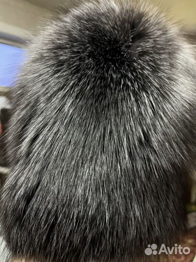 Шапка женская песец