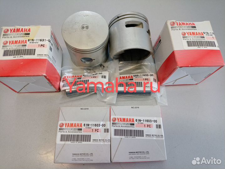 Yamaha 30 2Т поршни (стд) комплект