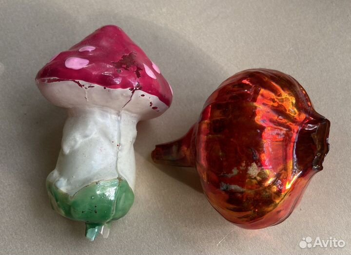 Ёлочные игрушки СССР реставрация