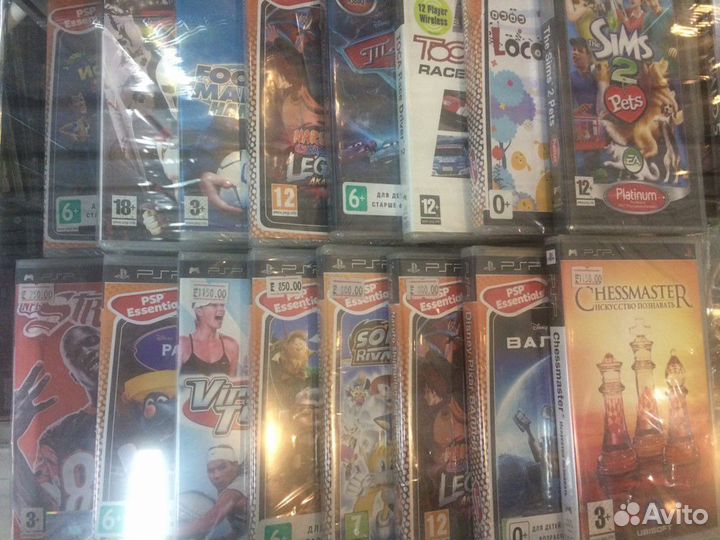 Игровой диск для PSP, PS Vita