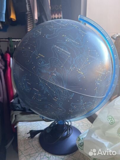 Глобус с подсветкой ночник