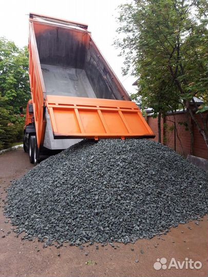 Песок щебень доставка