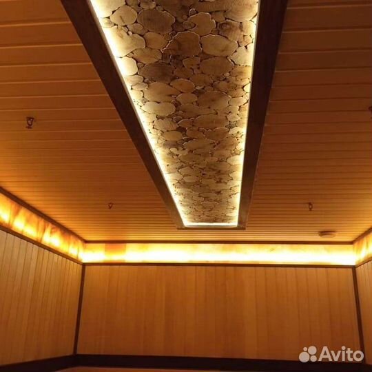 Панно из можжевельника