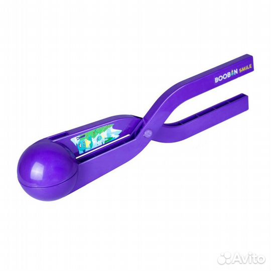 Снежколеп smile фиолетовый 370х90х70