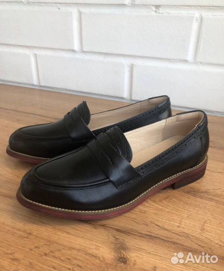 Лоферы женские 37 размер натуральная кожа