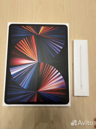 iPad pro 12.9 2021 128 на м1 wi-fi lte