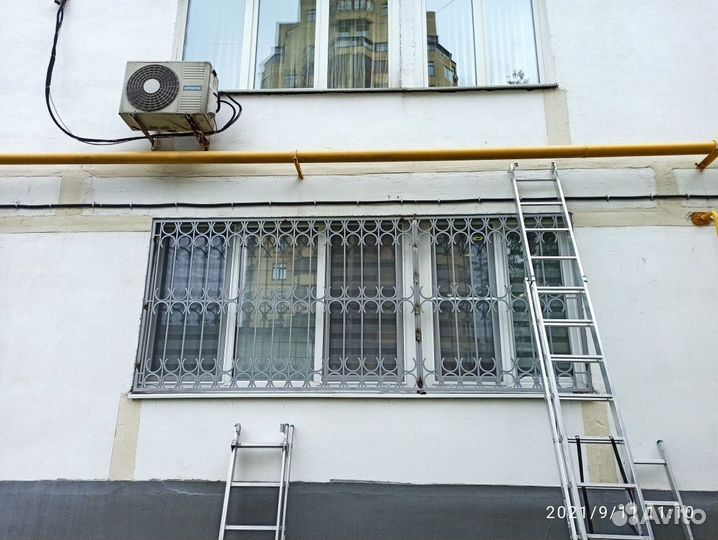 Кованые решетки на окна. Решетка сварная