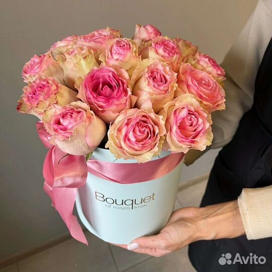 Цветы розы букет