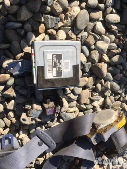 Toyota land cruiser prado 90 ремень безоп передний