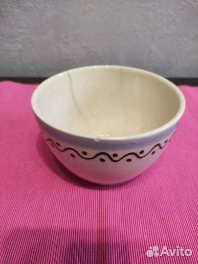 Кувшин керамика с росписью СССР