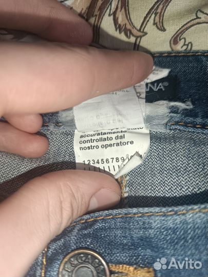 Dolce gabbana джинсы