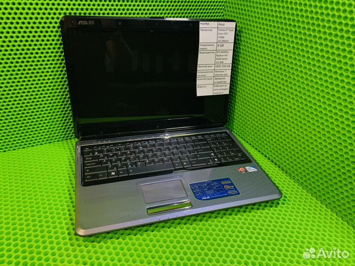 Ноутбук Asus X61S