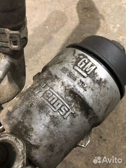 Корпус масляного фильтра A14NET Opel