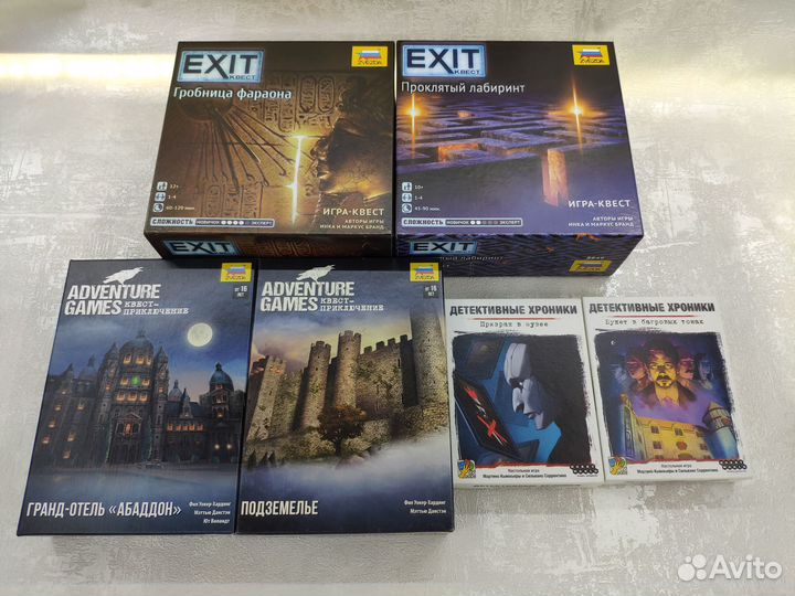 Настольные игры квесты детективы