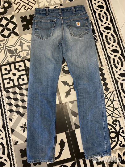 Carhartt made in Mexico джинсы 33x36