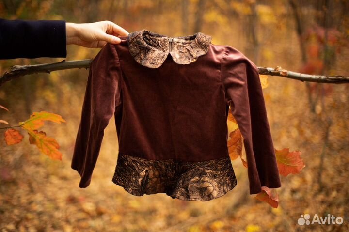 Нарядная блуза для девочки