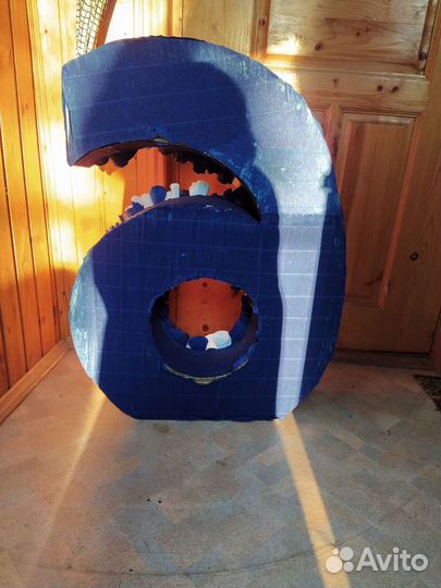 Цифра 6 на день рождения