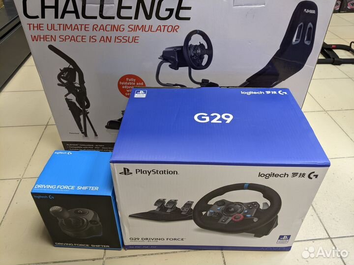 Logitech G29 + кпп