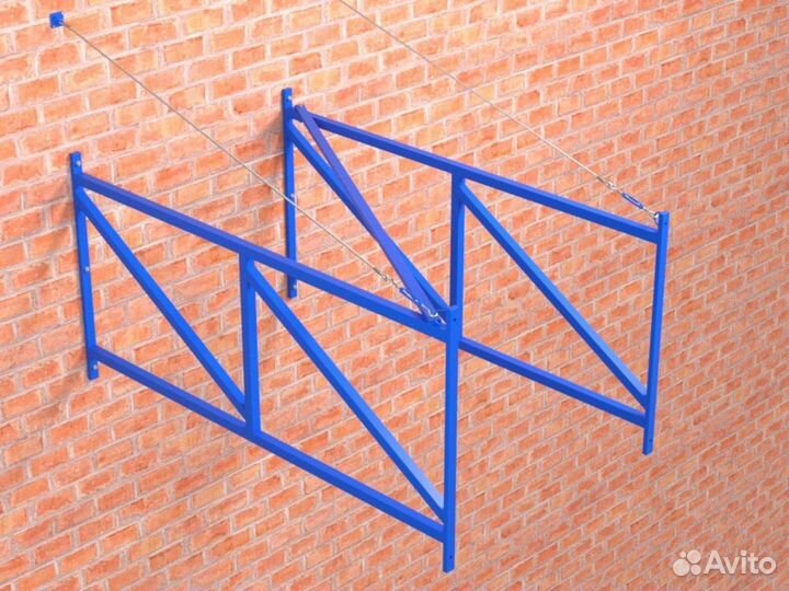 Ферма под игровой щит большая, вынос 3500 мм Pioner A13298