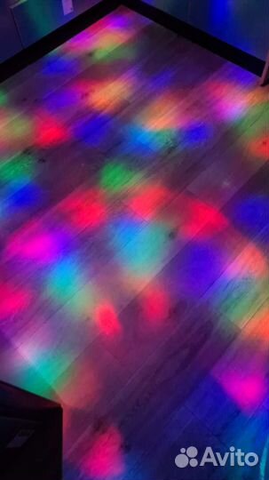 Диско лампа вращающаяся