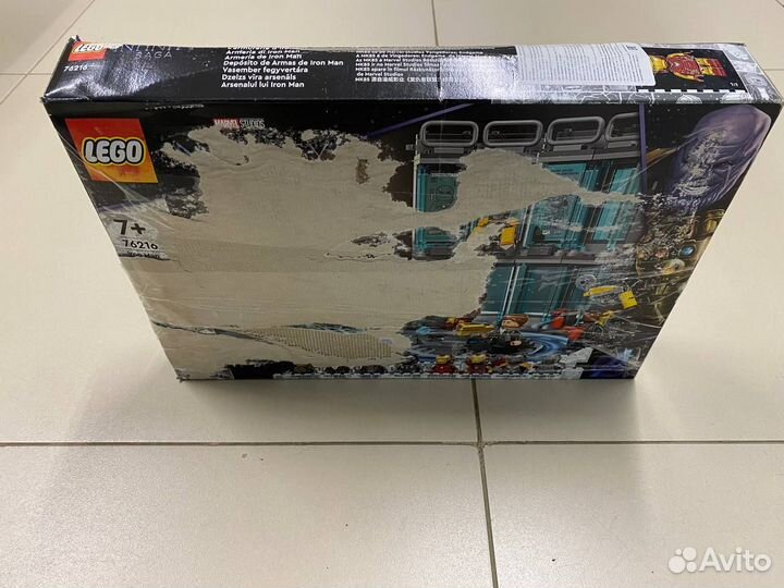 Конструктор lego Marvel, Iron Man Armory 76216