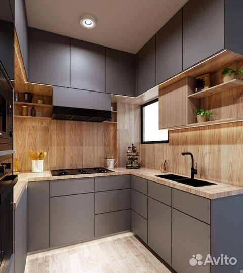 Кухня на заказ столешница в подарок