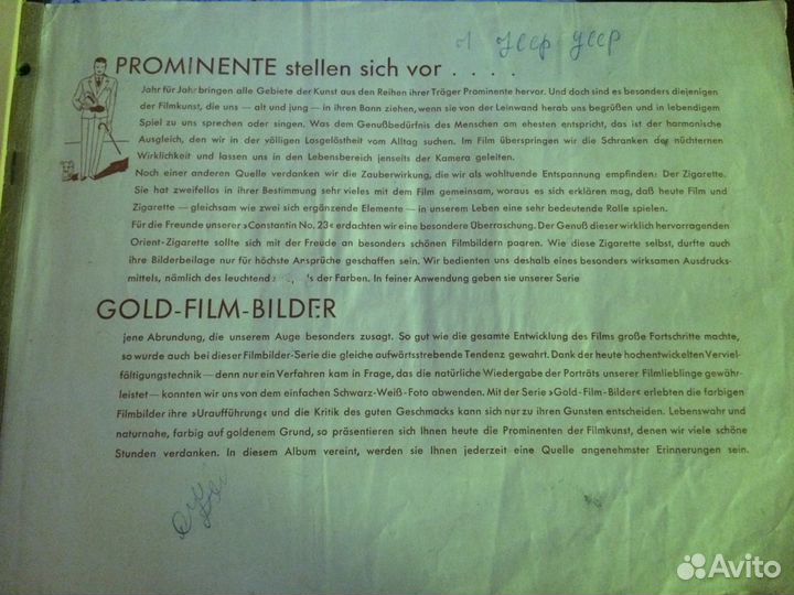 Gold -film- bilder album 1