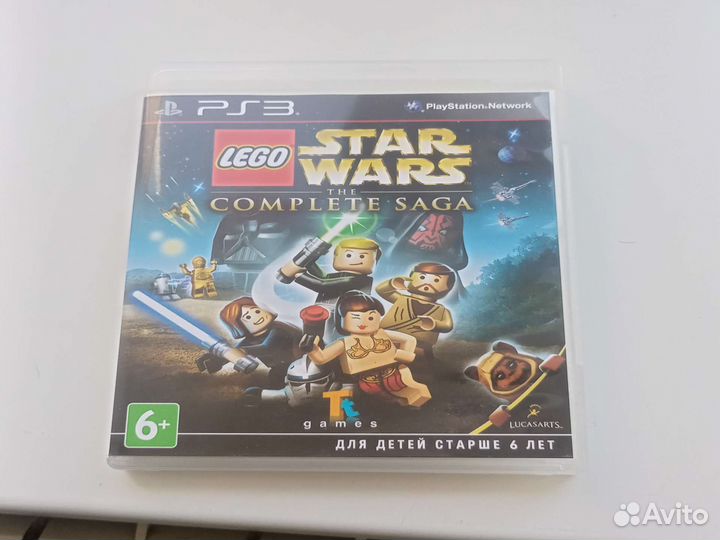 Диск на пс3 лего star wars