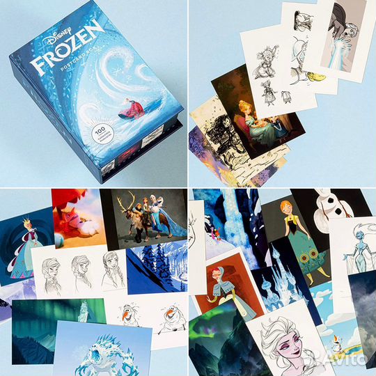 Коллекционные открытки Холодное сердце Дисней