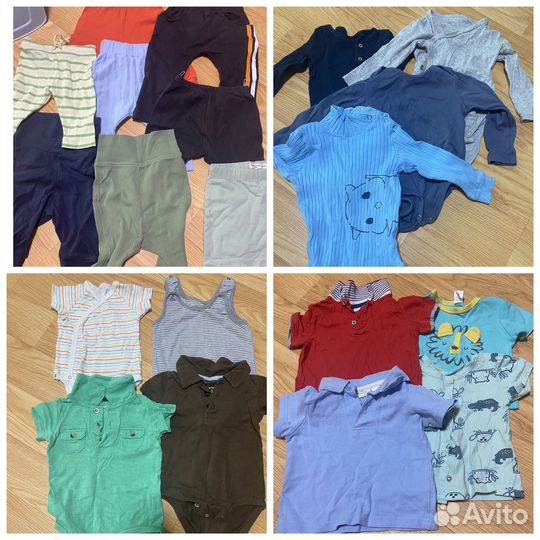 Детские вещи на мальчика от 0 до года